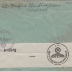 DR - 25 Pfg. Leizger Messe 1940 Zensurbrief id. SCHWEIZ Schlüchtern Luzern