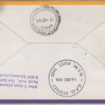 Nouvelles Hebrides - 35+70 FNH Christmas LH 1st-flight Sydney FFM Zuleitung 1976