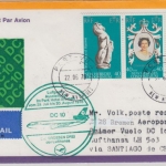 Nouvelles Hebrides - 40+40+40 FNH Coronation LH Sonderflug Santiago Bremen 1978