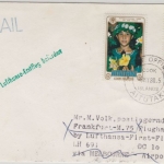 Aitutaki - 30 C. Int. Year of the Child u.a. Luftpostbrief Melbourne FFM 1980