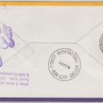 Cook Island - 10+25 C. Blumen/OHMS LH 1st-flight Sydney FFM 1976 Zuleitung