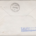 Cocos Island - 5 C. Fisch u.a. LH 1st-flight Sydney FFM 1980 Zuleitung Etappe