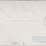 Penrhyn - 30 C Segelschiff Bounty ua. Luftpostbrief Zuleitung LH 1st-flight 1982