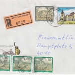 Österreich - 9 Ganzsachen Umschläge + Zusatz Einschreiben ex 1992/2002