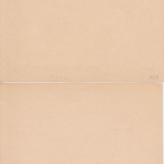 Österreich - 6 Pfg. Staatswappen 2 GA 2x blanko SST Wien 1946 USA-Ausstellung u.