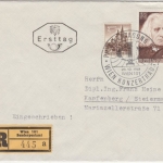 Österreich - Wien 1961 Physikertagung Konzerthaus SST Einschreibebrief n.