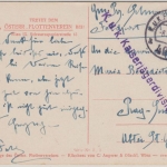 Österreich - KuK Kaiserjäger Divisionskommandeur L1 Feldpostkarte FpA 401 1918 !