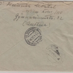 Österreich - 2 S. Paar + 10g Trachten Einschreibebrief n. ITALIEN Wien 1950 n.