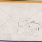 Belize - 45 C. Turkey Truthahn LH 1st-Flug London Düsseldorf 1978 Zuleitungspost