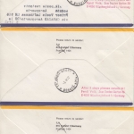 St. Lucia - 40 C. u.a. Silver Jubilee 2x LH 1st-Flug Caracas Bohota 1977
