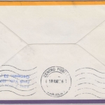St. Kitts-Nevis - 45 C. Christmas LH 1st-Flug Caracas Lima 1976 Zuleitungspost !