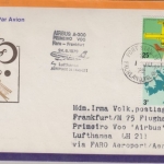 Falkland Island - 3+25 P Stanley Airport LH 1st-Flug Faro FFM 1979 Zuleitung !