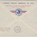 Frankreich - 20e Anniversaire Aeropostal France Amerique du Sud Luftpost 1948
