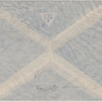 Griechenland - 2x100 Dr. Befreiung u.a. Luftpostbrief Thessaloniki Leipzig 1947