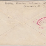 Griechenland - 5 Dr. Dädalus Ikarus u.a. Luftpost Zensurbrief Athen 1940 n. Berg