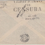 Italien - 30 C. Expres u.a. Eilbrief i.d. SCHWEIZ Mailand - Genf 1916