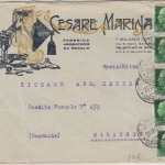 Italien - Milano 1929 - illustr. Firmenbrief n. Solingen