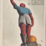 Italien - Campionati Mondiali di Calcio 1934 farb. Sonderkarte ungelaufen RR!