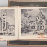 Italien Milano 1906 Esposizione Internationale Leporello Maschinensonderstempel