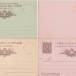 Italien - 2x10+15/0 C. 3 versch. Ganzsachen m. Druckjahr - alle ungebraucht