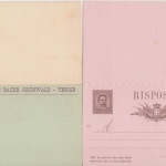 Italien - 2x10+15/0 C. 3 versch. Ganzsachen m. Druckjahr - alle ungebraucht