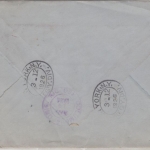 Monaco - 2 Fr. Ansichten u.a. Einschreibebrief n. USA Monte Carlo Columbus 1926