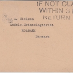 Niederlande - Helicopter Vlucht s'Gravenhage Brüssel 1947 Ganzsache + Zusatz