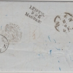 Österreich/Preussen - Levante Constantinopel Portobrief n. Düren 1855