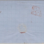 Österreich - 15 Kr. 2. Ausgabe Brief Triest - Mailand 1860 ohne Inhalt