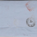 Österreich - 15 Kr. 2. Ausgabe Brief Triest - Mailand 1860 mit Inhalt