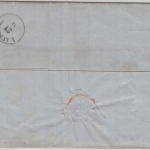 Österreich/Sachsen - 15 Kr. 5. Ausg. Muster ohne Wert Brünn Bahnhof Leisnig 1865