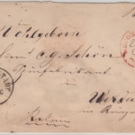 Österreich - 2x5+15 Kr. 5. Ausg. Brief Recommandiert Brünn Stadt - Werdau 1866