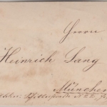 Österreich/Bayern - 2 Kr. 5. Ausg. Drucksache Brünn Bahnhof - München 1866