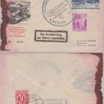 Österreich - Raketenpost Großglockner Mooserboden Kaprun Crash-Cover 1962