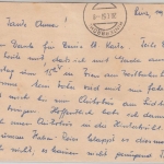 Österreich - 1 S. Trachten + Zusatz Eilkarte Linz - Mödling 1957