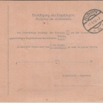 Österreich - 10 H Paketkarte + Zusatz i.d. SCHWEIZ Prag Basel 1916 Zensur