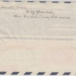 Österreich - 60g Hofer Privatganzsache Kinderdorf Ballonpost Telfs Luzern 1950