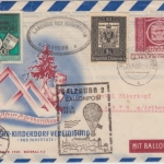 Österreich - 60g UPU Privatganzsache Kinderdorf Ballonpost Warth Kuftstein 1950