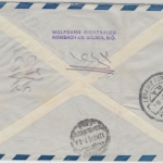 Österreich - 2,40 S. Ganzsache Aerogramme Einschreiben n. ÄGYPTEN Rohrbach 1960