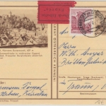 Österreich - 1 S. Ganzsache Baudenkmäler + Zusatz Eilkarte Bodensdorf Traun 1965