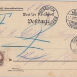 Österreich - 2+3 Kr. Portomarke Frachtgutbenachrichtigung Adorf - Rossbach 1900