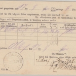 Österreich - 2+3 Kr. Portomarke Frachtgutbenachrichtigung Adorf - Rossbach 1900