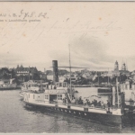 Österreich - Konstanz Bregenz 283 Bahnpost Karte Lindau - Reichenberg 1902