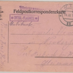 Österreich - Unter-Fladnitz Postablage Ra1 Feldpostkarte FpA 32 n. Robuch