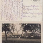 Österreich - St. Thomas P. Walzenkirchen Postablage Ra1 Foto-AK/Feldpost 1940