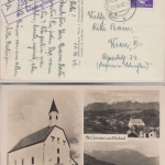 Österreich - St. Corona ü. Kirchberg Wechsel Postablage Ra2 Karte n. Wien 1942