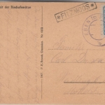 Österreich - Filzmoos Postablage Ra1 sw-Ansichtskarte Eben - Mödling 1922