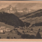 Österreich - Filzmoos Postablage Ra1 sw-Ansichtskarte Eben - Mödling 1922