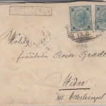 Österreich - Altenberg Postablage Ra1 Brief n. Wien 12.8.1901 Inhalt !!