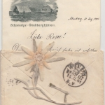 Österreich - Altenberg Postablage Ra1 Brief n. Wien 12.8.1901 Inhalt !!